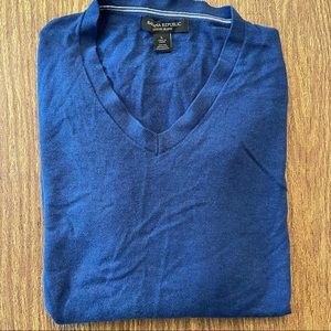 BR blue luxury blend sweater